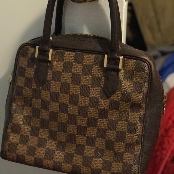 Louis Vuitton vintage checkered hand bag - Picture 4 of 6